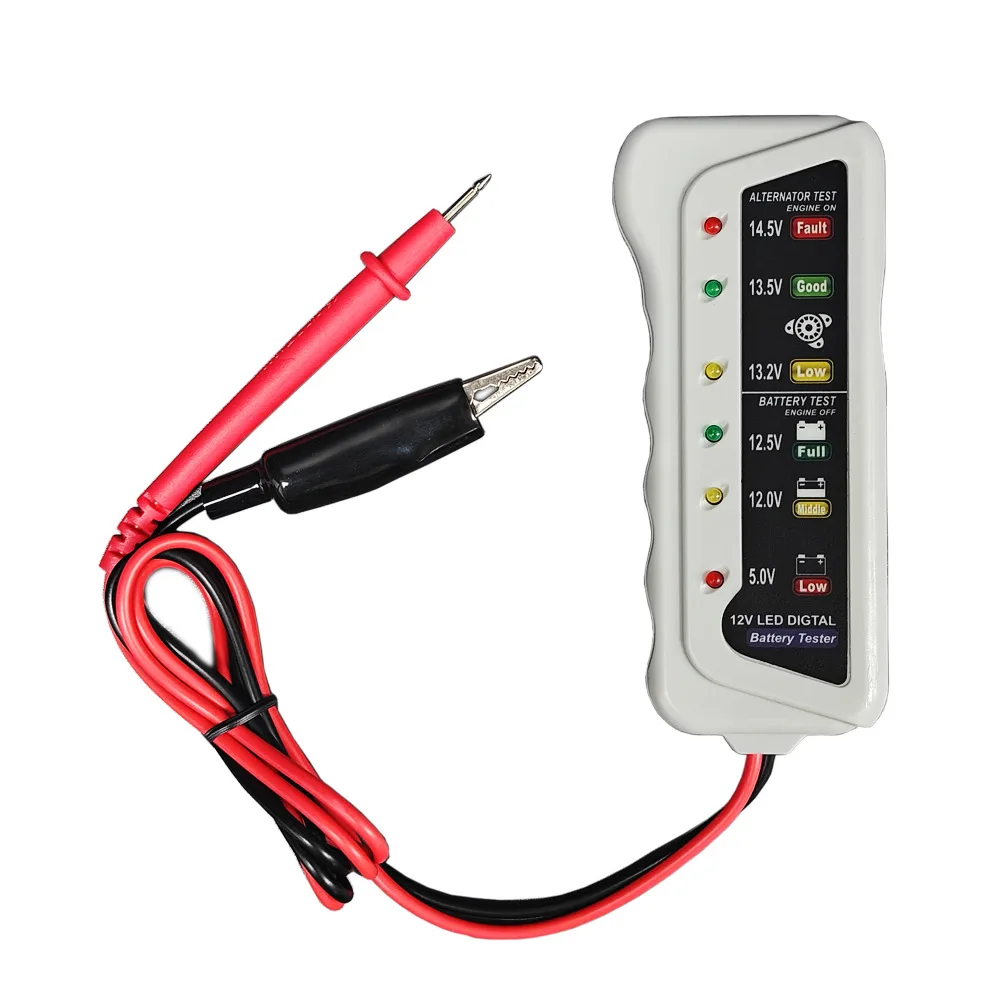 Automotive repair and maintenance device, battery tester, voltage storage battery
