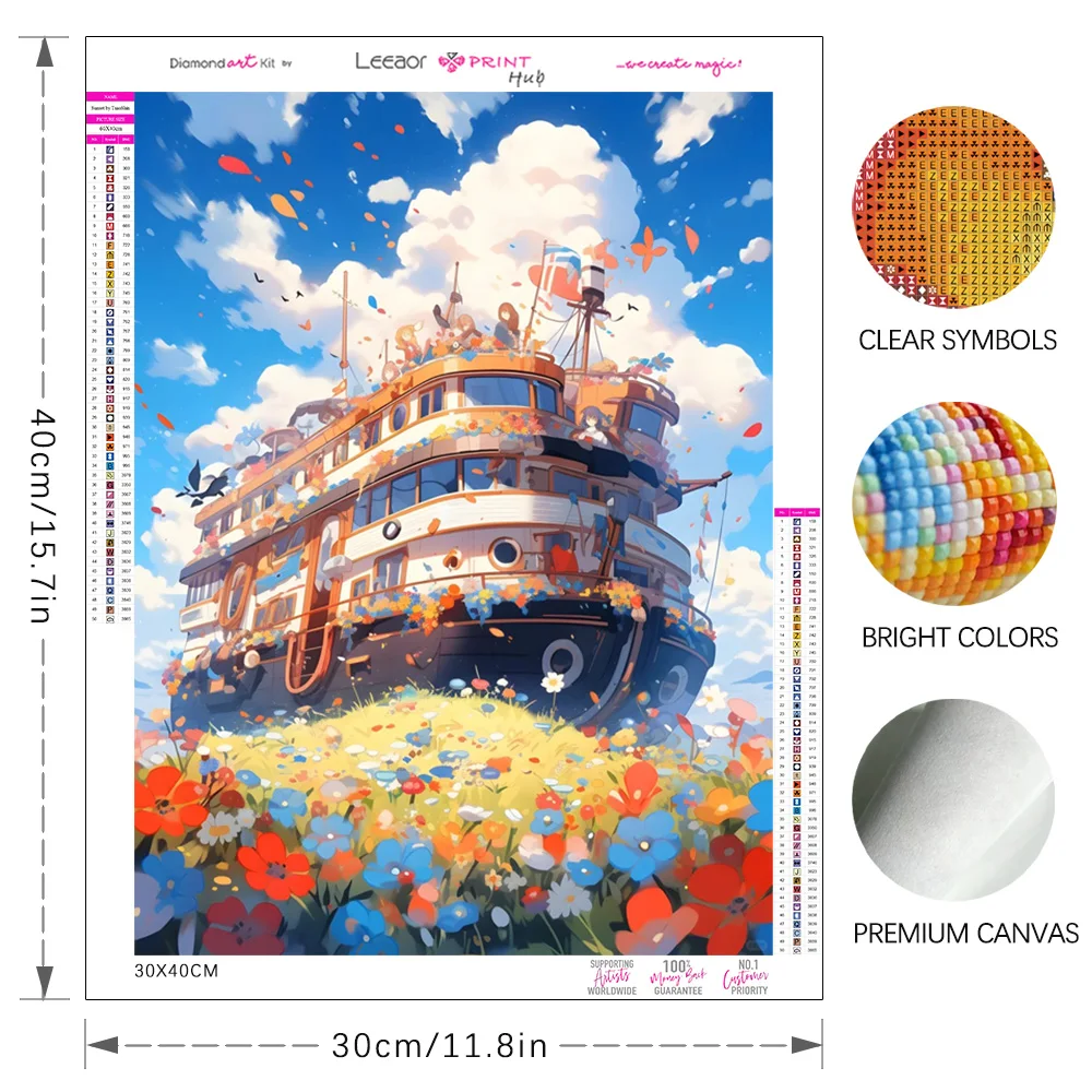 5D Kasuga Train Diamond Painting New 2024 Full Round Diamond Mosaic Cross Stitch Kit Comic Scenery Home Wall Decor Handmade Gift