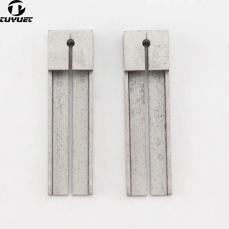 2PCS Key Clamp for Honda HON66 9.1mm Car Key Blade Vertical Fixture Tool NO.25 Great Wall Long  Key Clamp Duplicating Machine