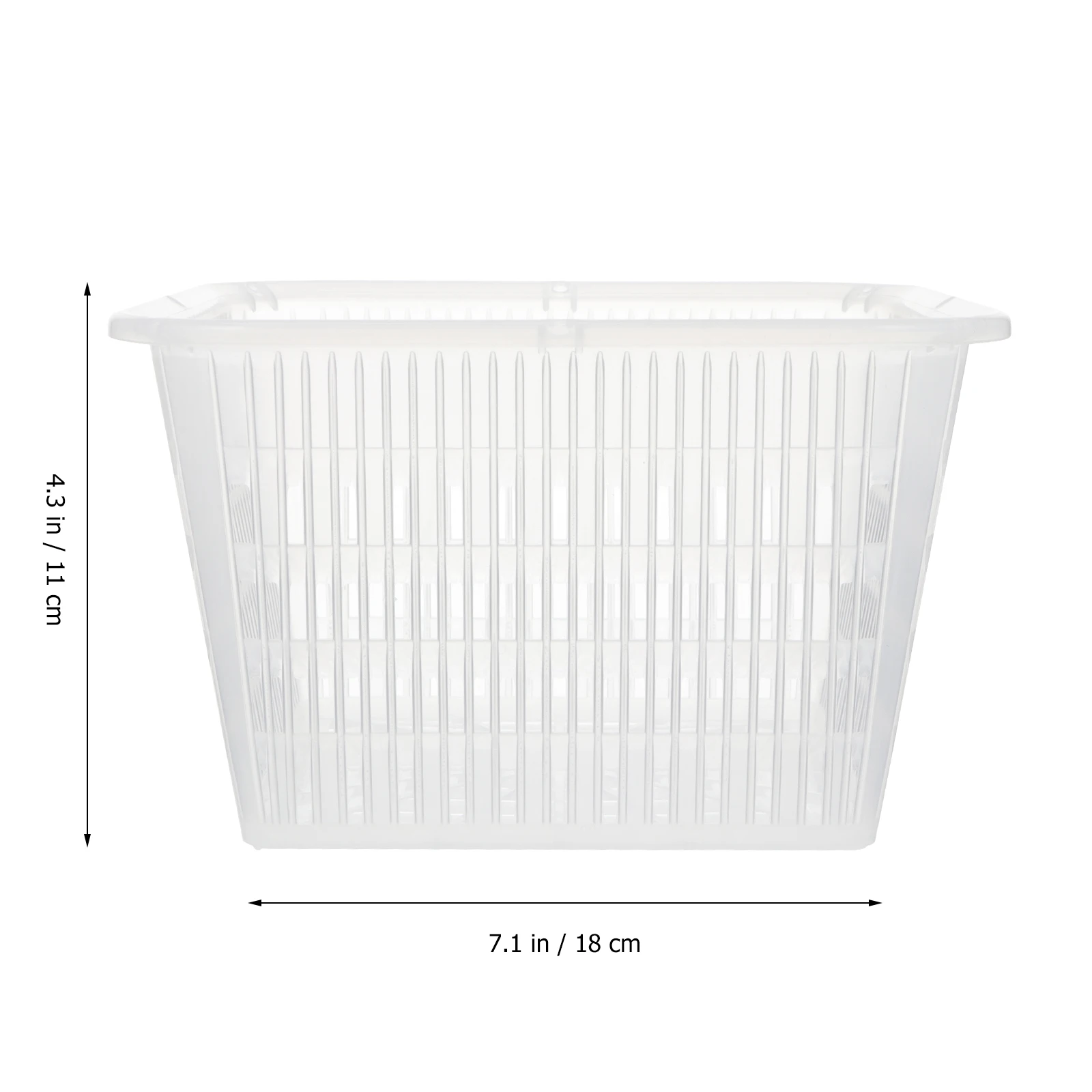 

5pcs Orchid Pots Plastic Planters with Holes for Drainage White Hanging Flower Pot Replanting Cattleya Durable Lightweight