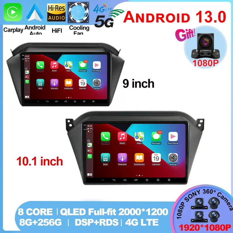 

Android 13 For JAC S2 t40 2015 - 2018 Wireless Carplay Car Radio Player GPS Navigation Multimedia Automotivo Video No DVD