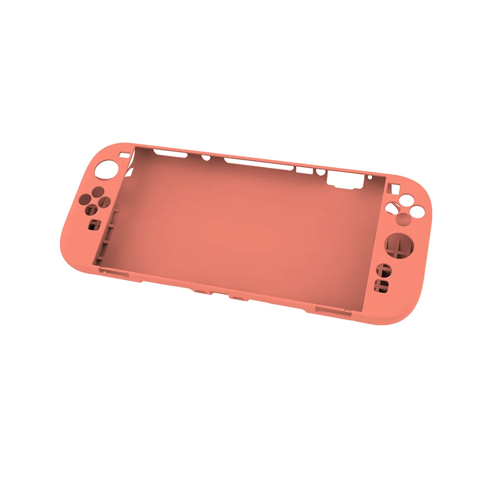Capa protetora de silicone para switch2 game console caso proteção contra queda simples cor sólida manga protetora acessórios do jogo