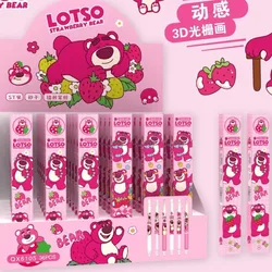 Disney Lotso Animation Cartoon Blind Box Pen Creative Personality Cute Press Pen Screw Rat Learning Office Supplies Wholesale