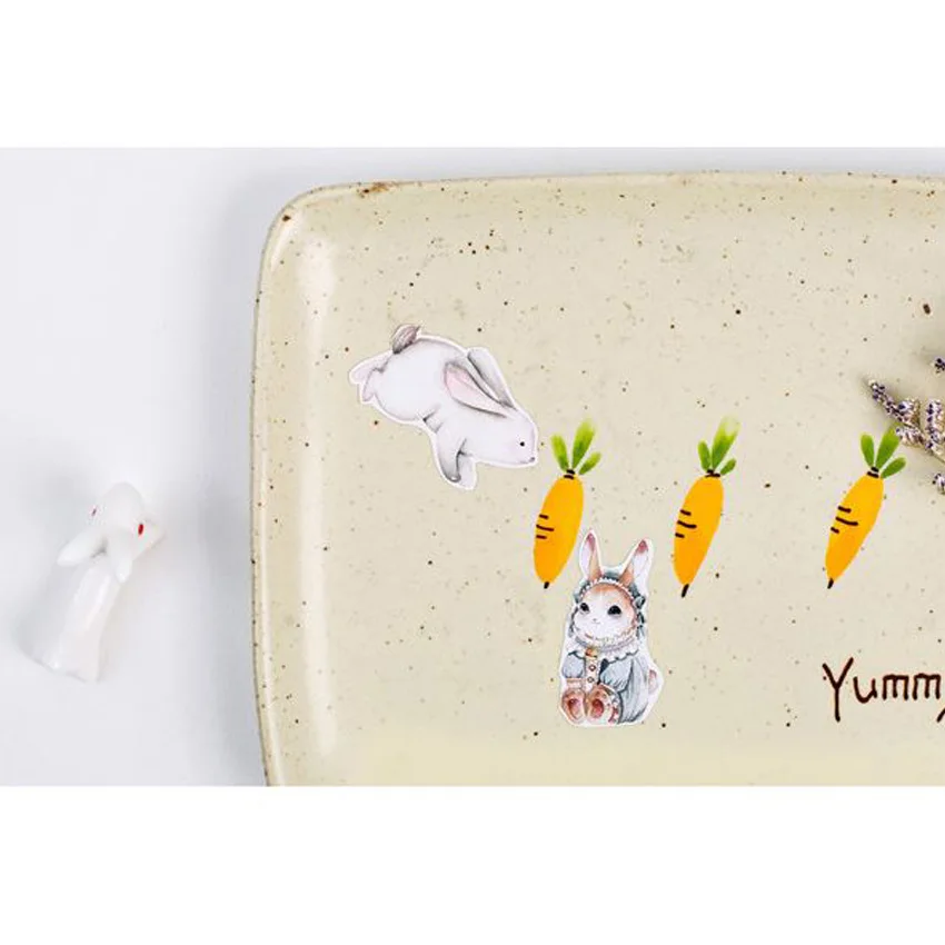 45pcs/pack Cartoon Sticker DIY Scrapbook Sticker Diary Sticky Notes Vsco Girl Phone Decoration Stickers