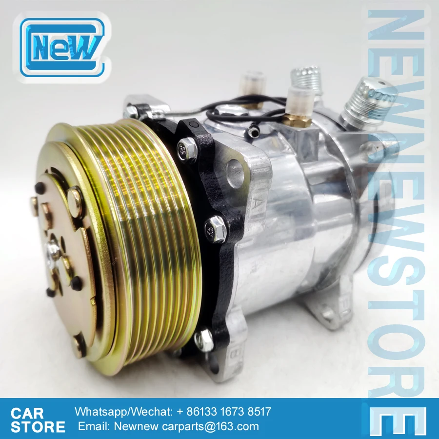 

12V 24V For Sanden 5075H11 SD5H11 SD507 Auto Car Air conditioner AC Compressor