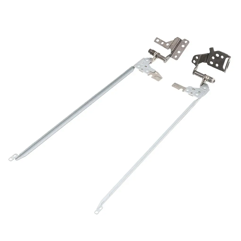 Juego de Bisagras para Pantalla LCD, Izquierda y Derecha, Pieza de Repuesto de Hierro para Laptop Acer Aspire 5 A515-51G, Plateado