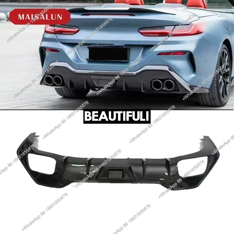 

Auto New Design G16 AC Style Carbon Fiber Rear Diffuser for 8 Series 840i G14 G15 G16 M-sport 2/4 Doors Coupe D