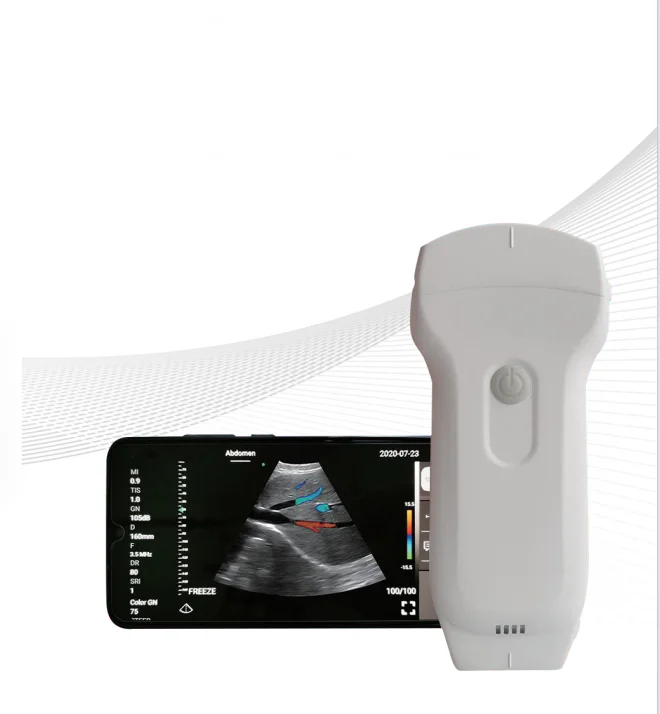 

SY-A053C USB WIFI Sonda De Ultrasonido 3 in 1 Linear Convex Double Probes Portable PICC Wireless Ultrasound Probe