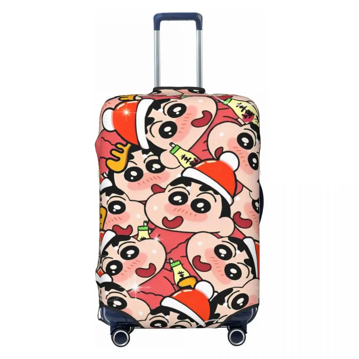 

Crayons Nohara Shinnosuke Suitcase Cover Vacation shins-chans Strectch Luggage Supplies Travel Protection