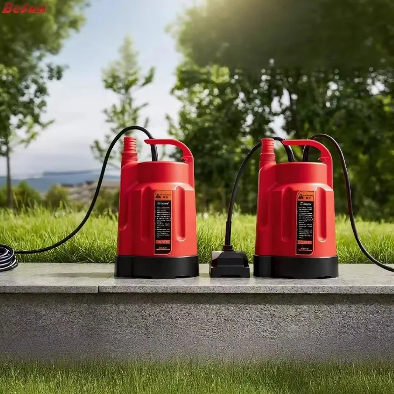 Fully Automatic 220V/260W Submersible Sewage Drainage Pump with Low Water Level & Bottom Suction for Basement