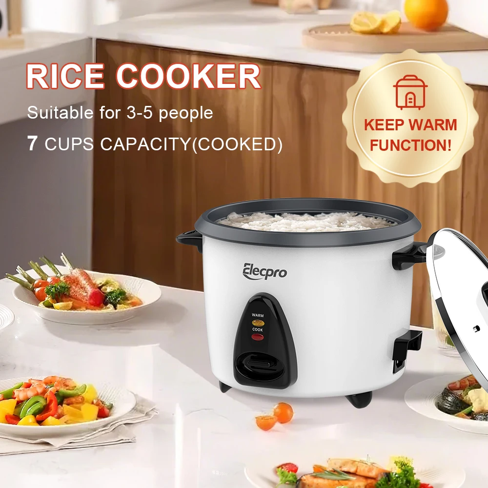 cuociriso-elecpro-da-7-tazze-35-litri-1-8-porzioni-con-coperchio-in-vetro-pentola-e-vaporiera-staccabili-per-uso-alimentare