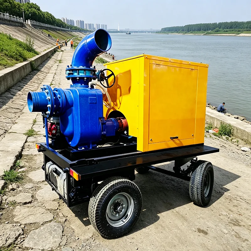 Customized Flood Pump Submersible Pump Deep Well Water Pump for Flood Control Mining Dewatering Long Distance Water Transfer