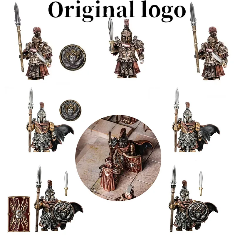

Spartan Warrior And Spartan Commander Backward Army Magnetic Attraction Removable Desktop Ornaments Collection Of Items Display