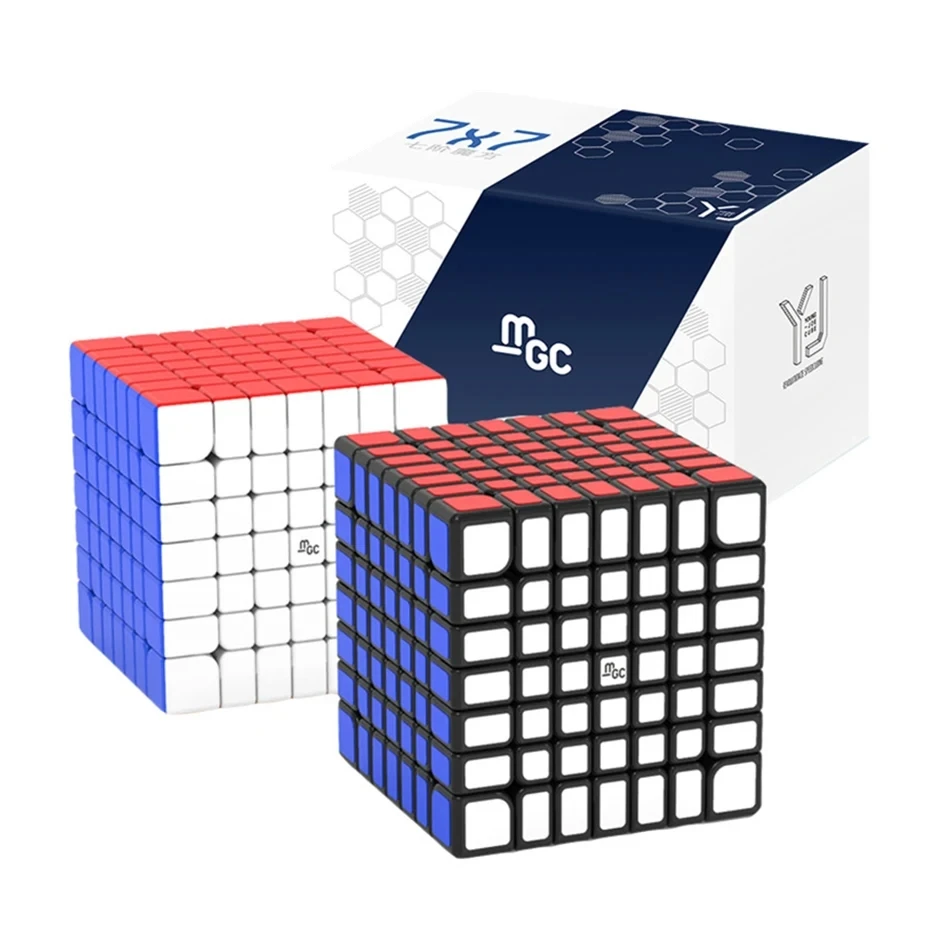 

YJ Cube MGC 7x7 Magic Cube Magnetic Professional Speed Cube YongJun 7x7 MGC Magico Cubo Educational Toy Magnets Puzzle for Kids