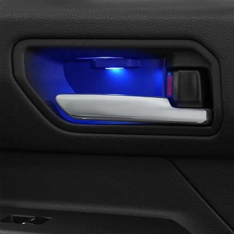 

For Toyota Land Cruiser Prado J250 LC250 (2024-2025) Interior Door Handle Bowl LED Lights Handle Bowl Mood Lighting Decorative