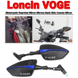 For Loncin VOGE 650DS 500DS 300DS 650 500 300 DS Aluminum CNC Motorcycle Side Mirror rearview Mirrors
