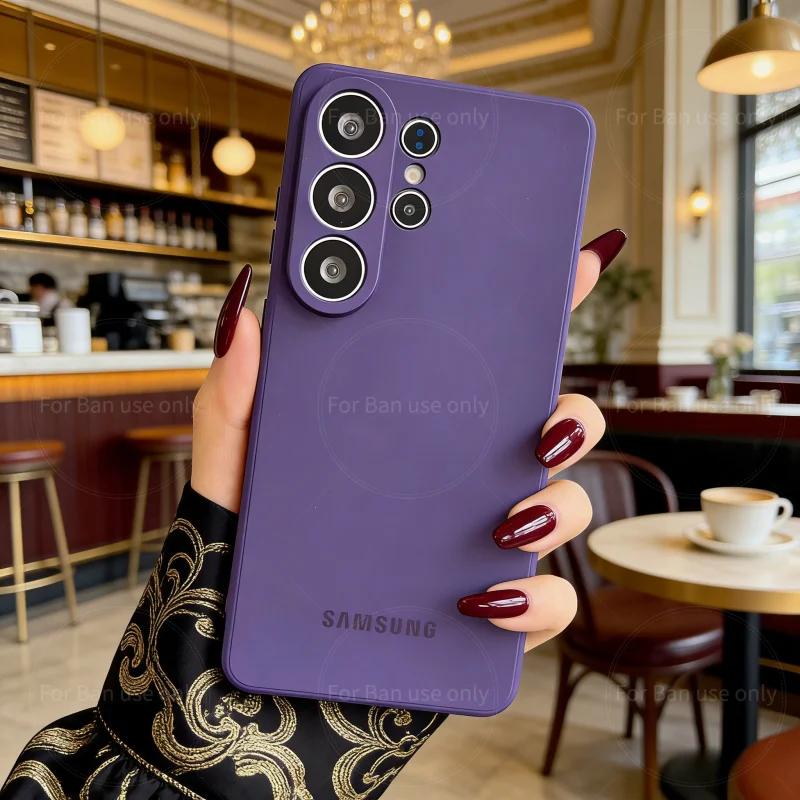 

Роскошный однотонный матовый чехол с эффектом кожи для Samsung Galaxy A57 A56 A55 A37 A36 A35 A26 A25 A17 A07 A06 4G A05S A165G