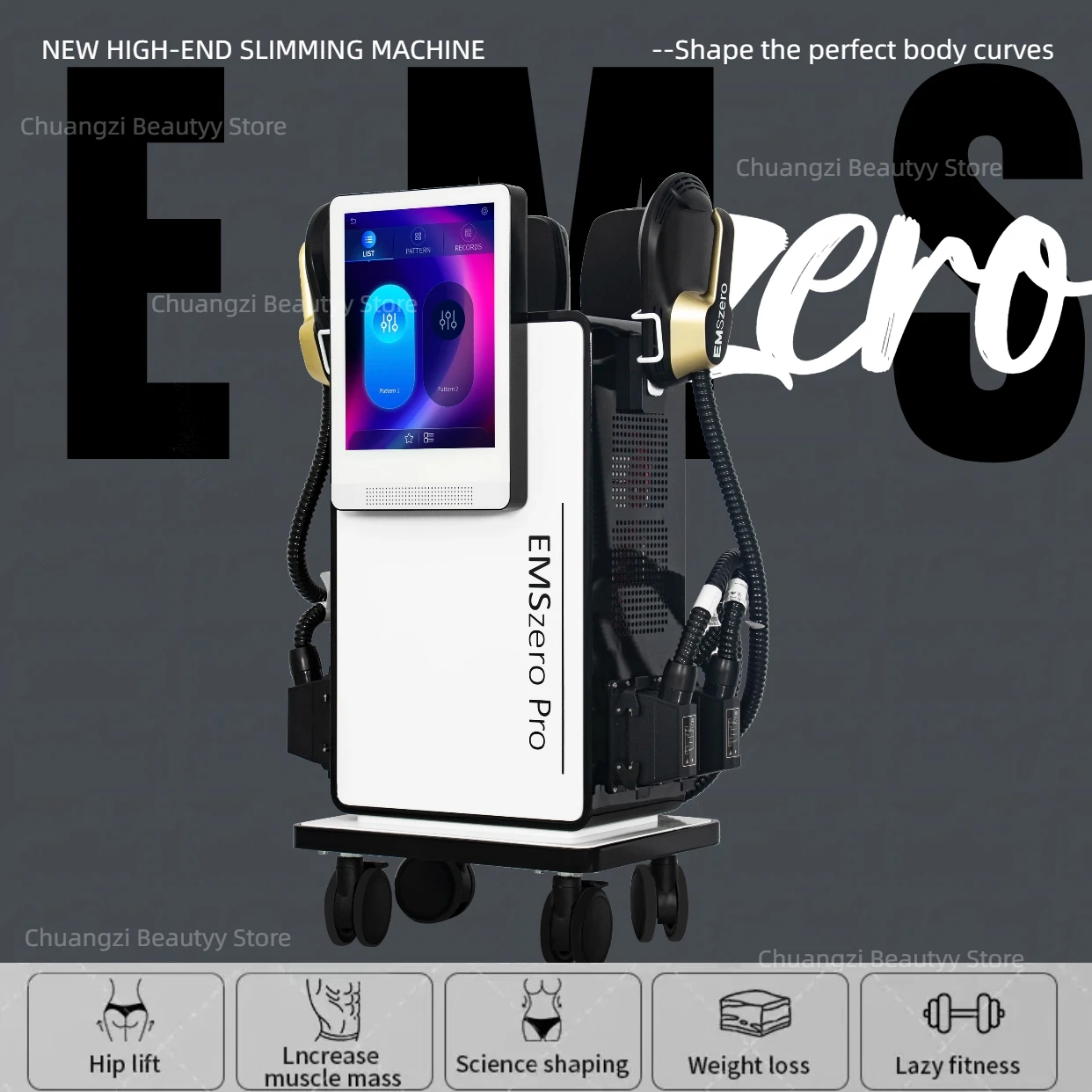 

NEW EMSSLIM 6500W Neo EMSZERO Fat Removal Body Sculpt 2024 Machine EMS Muscle Stimulation Slimming Device For Salon