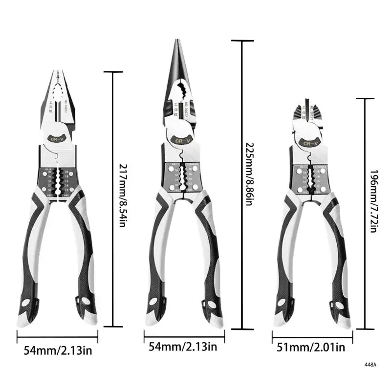 Quality Electrician Plier Wire Cutters Anti-Rust &Anti-Slip Handle Diagonal Plier Must Have Addition to Your Collection