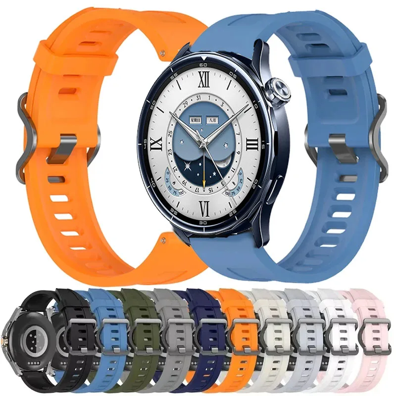 Strap For Xiaomi Watch 5 S5 S4 S3 S2 S1Pro Band 22mm Sport Silicone For Xiaomi Watch 2 Pro/Mi watch Color 2 Bracelet Correa
