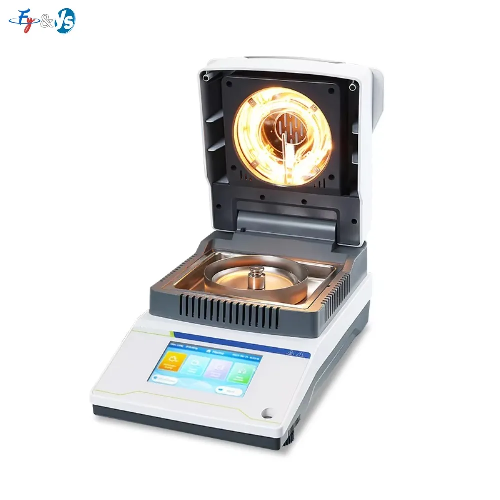 Automatic Rapid Moisture Analyzer, Halogen Moisture Instrument Laboratory Testing, Corn Grain Moisture Analyzer, Digital Display