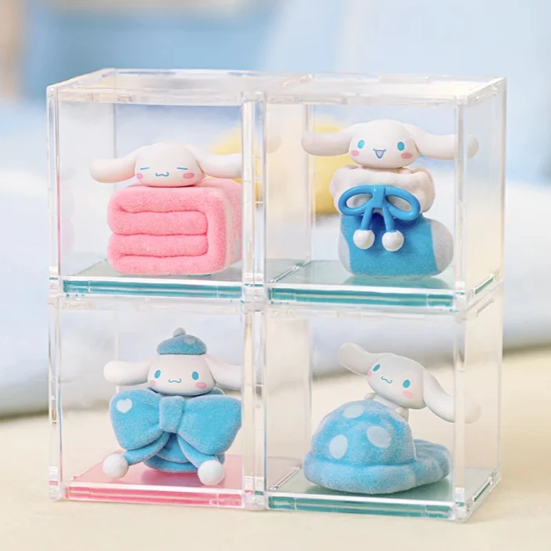 سينامورول لطيف خزانة سلسلة صندوق صغير كبير الأذن الكلب صندوق أعمى الديكور الشكل توافدوا نسخة هدية عيد ميلاد عظيمة