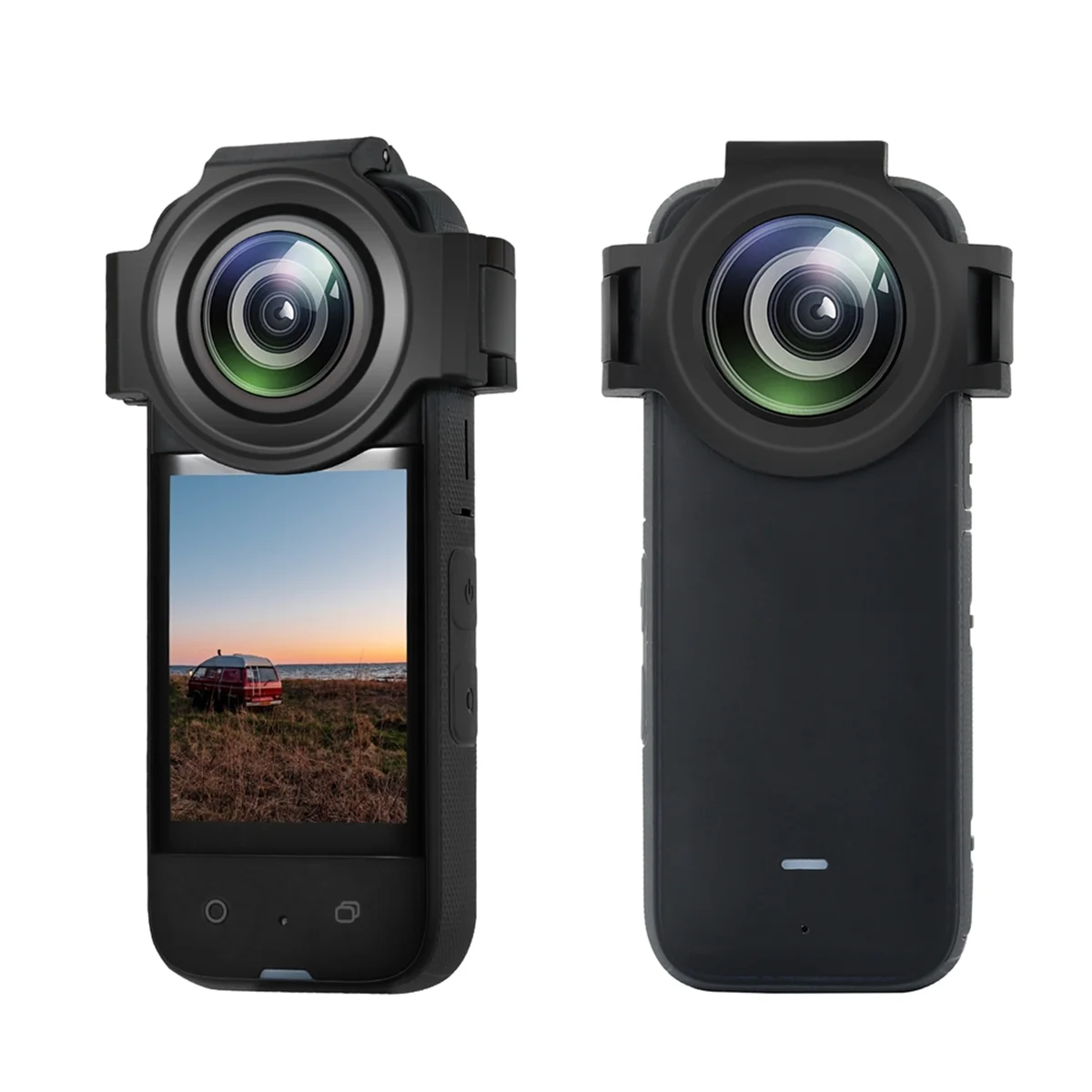 Capa protetora para Insta360 X3 PULUZ, Lente De Vidro Óptico, Atualização