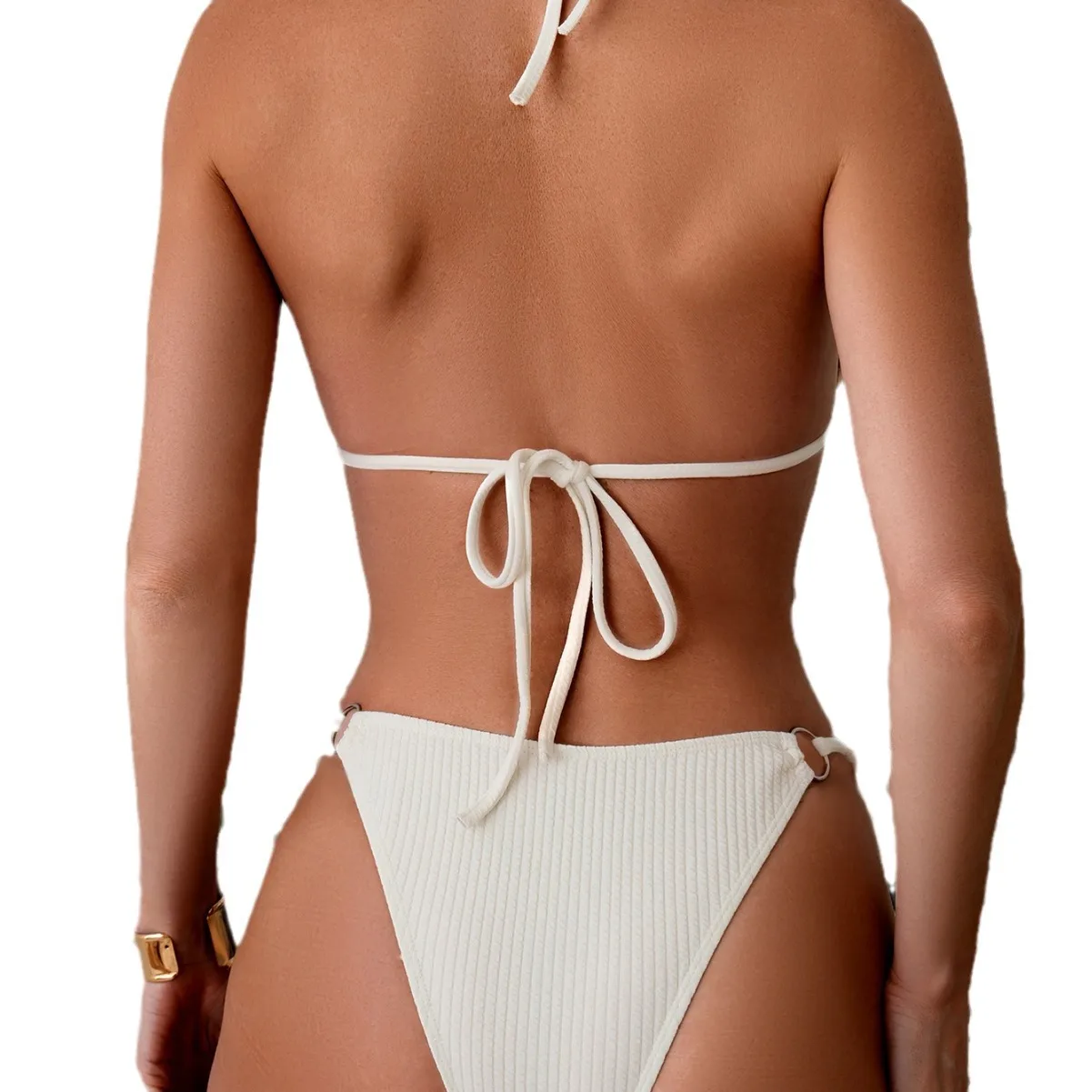 bikini  spot new hot European and American foreign trade = sexy solid color bikini beach suit bikini