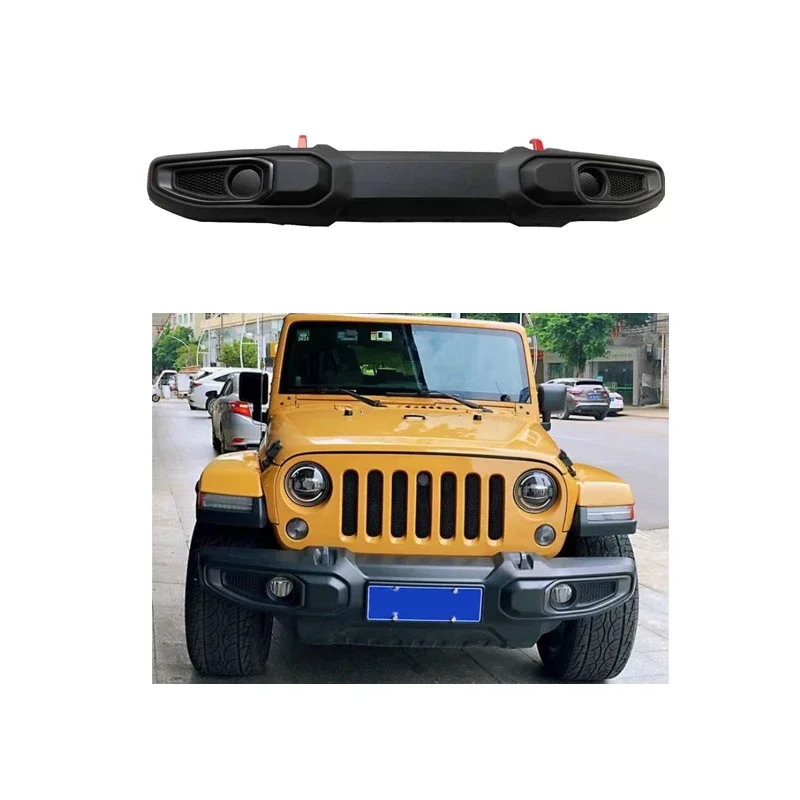 

offroad plastic front bumper protector for jeep wrangler JK 2007+ 4x4 accessories