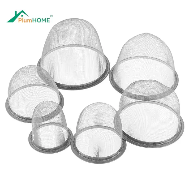 Reusable Diameter Stainless Steel Mesh Tea Infuser Strainer Teapot Tea Leaf Spice Filter Drinkware Kitchen Accessories 5-9.5CM