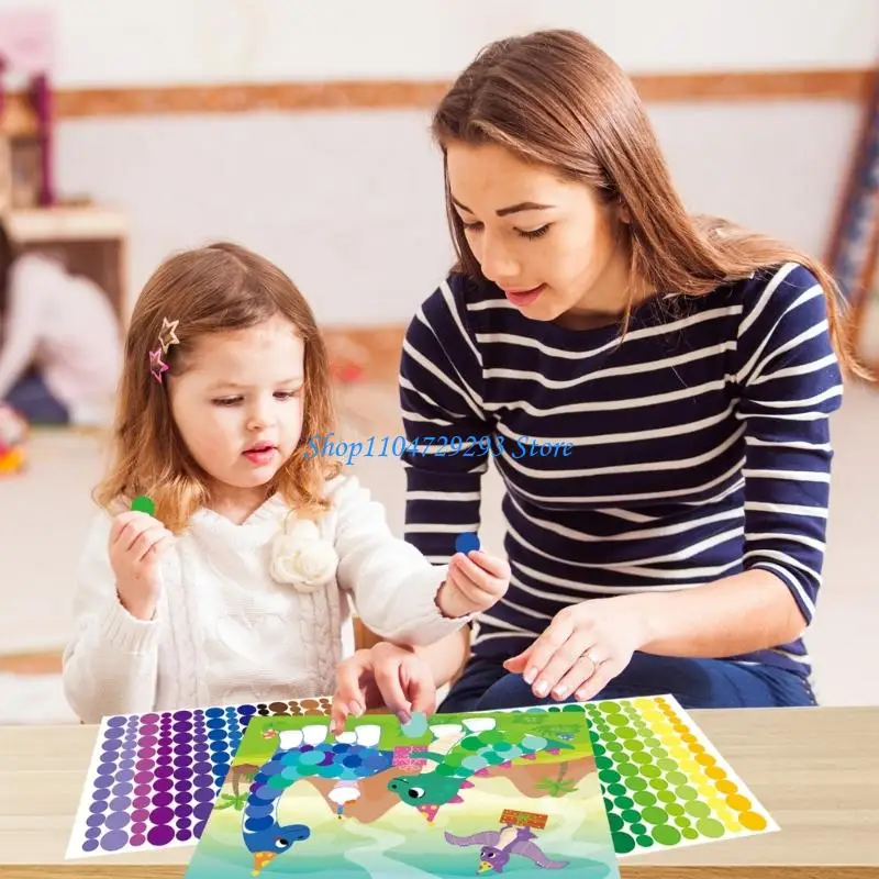 

Y2GD детская художественная наклейка с изображением животных из мультфильмов идеально подходит для раннего образования детей