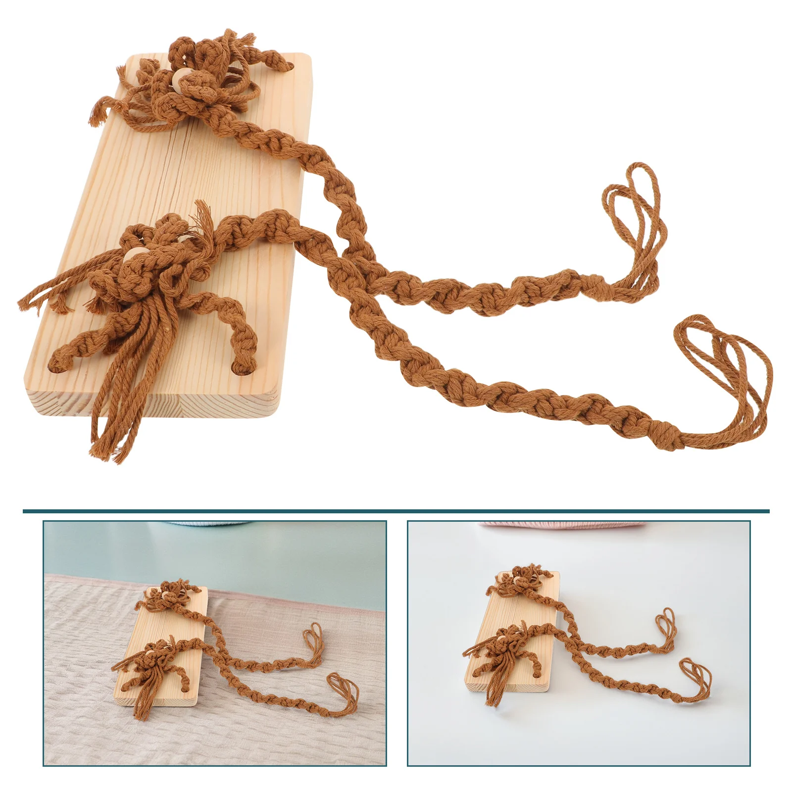 

Newborn Swing Photography Prop Baby Wooden Swing Chair Seat Smooth Finish Stable Structure Infant Baby Photo Shoot Accessories