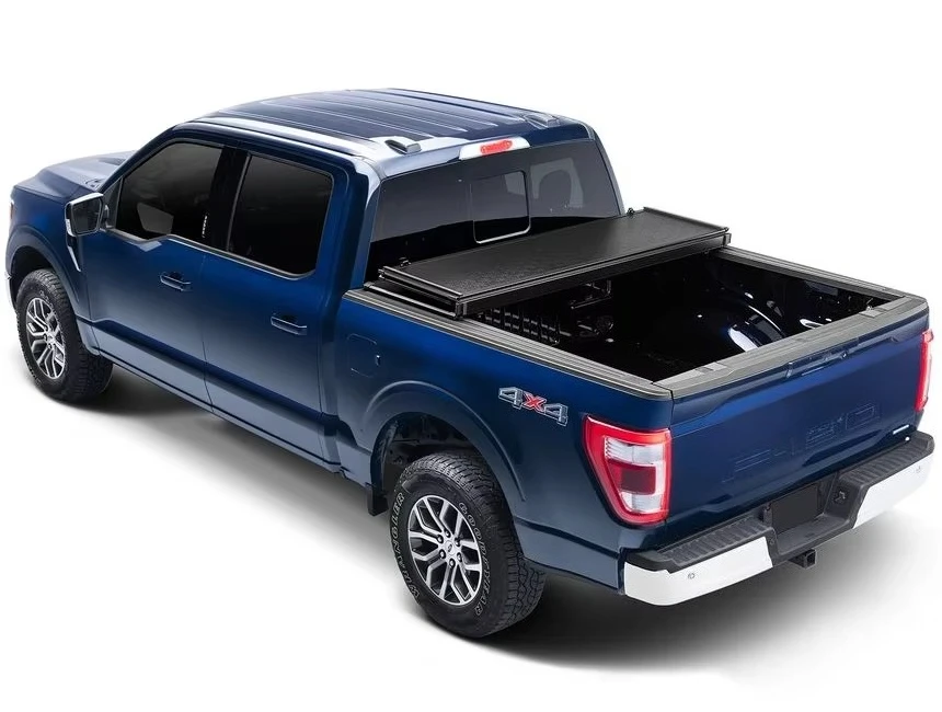 

Custom Pick up Truck Soft Vinyl Tri Fold Tonneau Cover for 09-14 F150 5.5 6.5ft Truck Bed Tonneau Cover