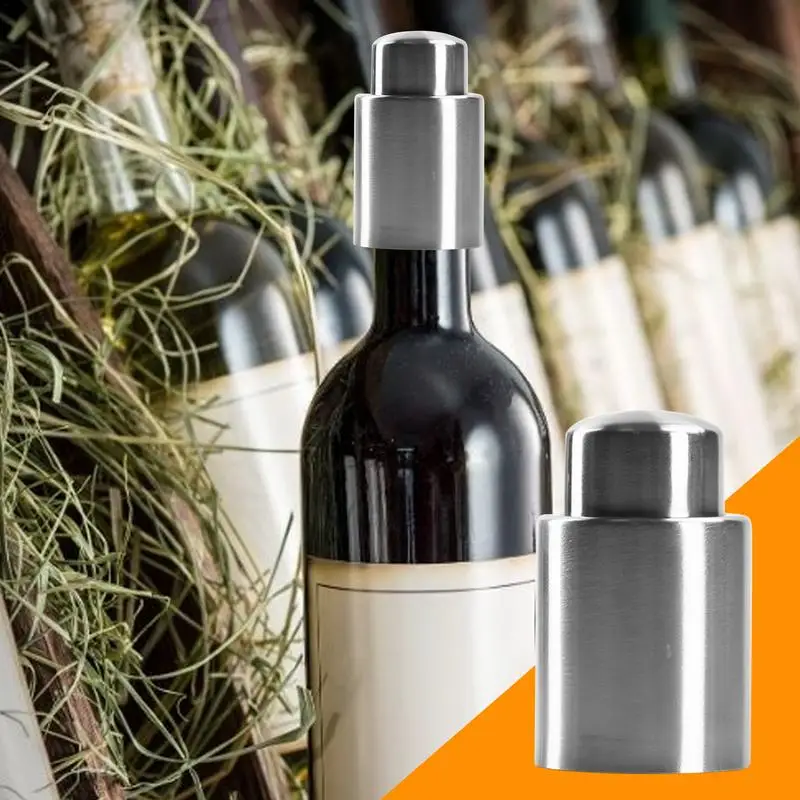 Real Vacuum Wine Stoppers Wine Bottle Corks Reusable Vacuum Seal Food Grade Airtight Seal Wine Preserver Vacuum Pump Corks For