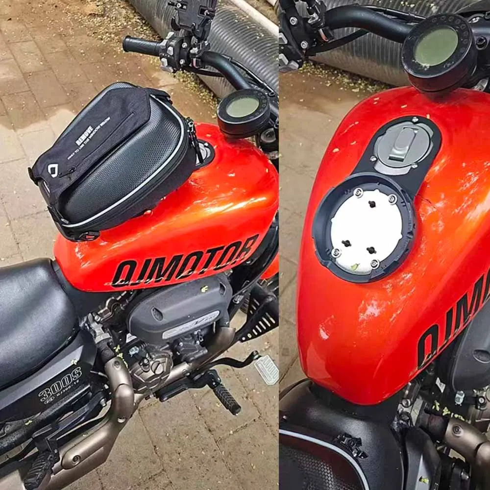 For QJMOTOR SRV600 SRV 600 Quick-release fuel tank bag for motorcycles, motorcycle riding bag