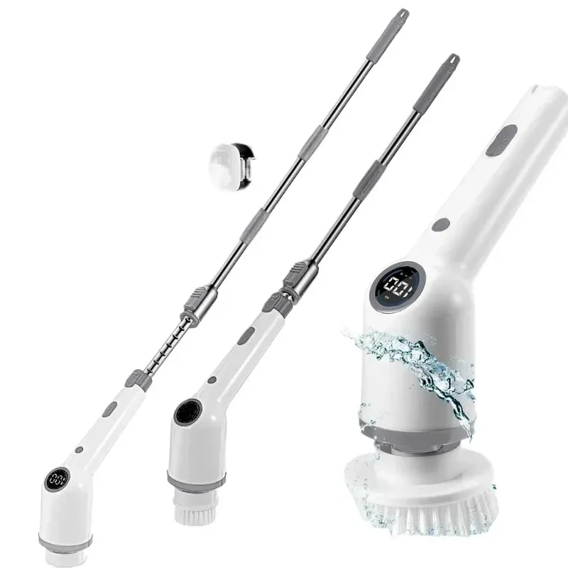 

Electric rotary scrubber is easy to use, practical and durable, good quality