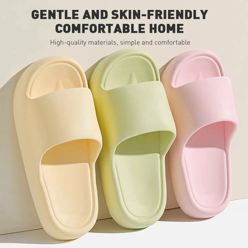 إيفا النساء الصنادل الوجه يتخبط شبشب رجالي بلون بسيط عدم الانزلاق لينة وحيد مريح دش النعال في الهواء الطلق زوجين الأحذية