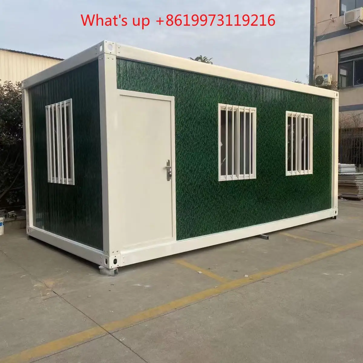Casa Modular Prefabricada de 20 pies, Diseño Moderno, Desmontable, Tipo Contenedor, para Vivienda, Hotel o Dormitorio, Calidad 2026