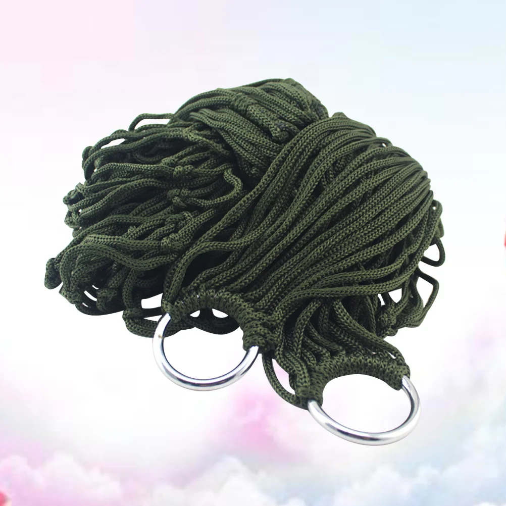 

Camp Hammock Outdoor Thickened Mesh Camping Swing Hammocks for Hanging Sleeping Outdoors