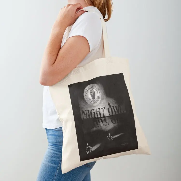 

Northern Soul - NIGHT OWL - SCOOTER design by Pipberry Tote Bag cute pouch bag Lady bag ecological bags great