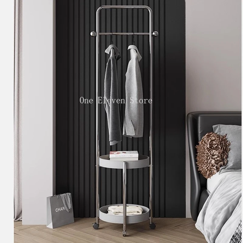 

Extension Hall Rack Removable Shelf Gold Portable Clothes Hanger Modern Palazzo Porte Manteau Industrial Clothing Storage Locker