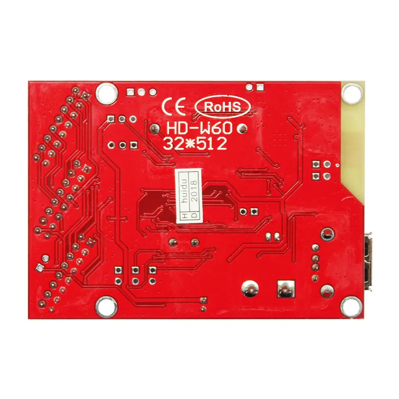 Huidu HD-W60 Одноцветная светодиодная одноцветная карта управления Wi-Fi USB Карта управления Светодиодный пиксельный дисплей 1 HUB08 2 HUB12