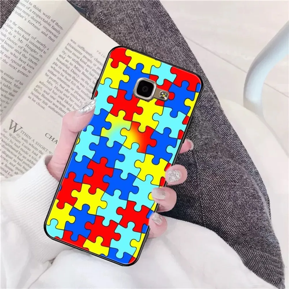 Puzzle Phone Case For Samsung A 10 11 12 13 20 21 22 30 31 32 40 51 52 53 70 71 72 73 91 13 shell