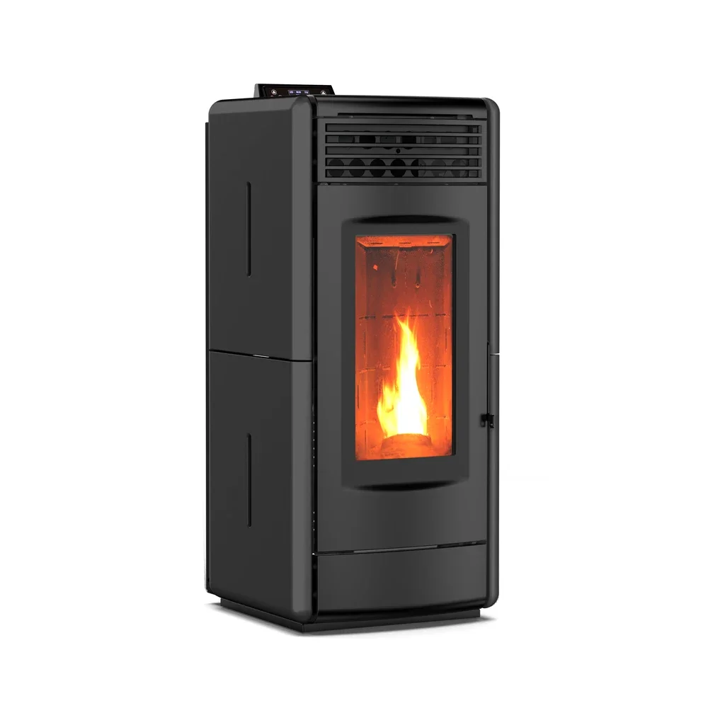 New Trend KF1201A China Factory Direct Sale Room Heating Heater 12kw Cast Iron Pellet Stove Fireplace for House