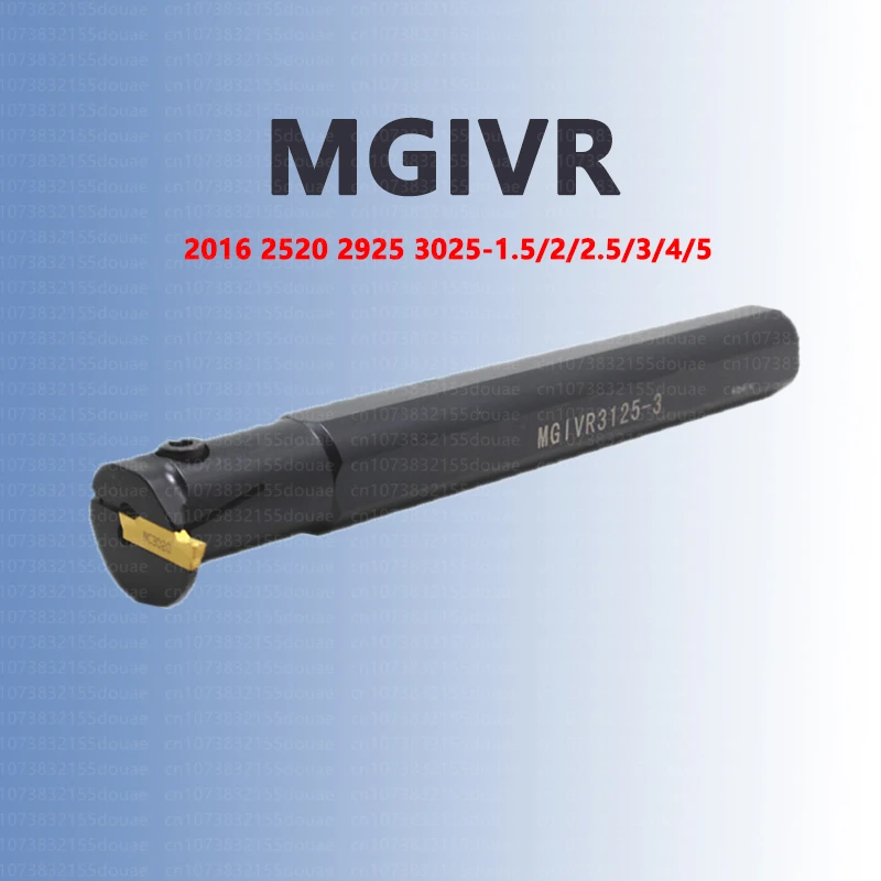 CNC Tool Holder MGIVR2016-2-1.5 MGIVR2520-3 MGIVR3125-4 MGIVR2925-5 Internal Grooving Lathe Cutter Use MGMN Carbide Inserts