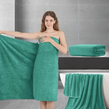 4-Piece Luxury Cotton & Bamboo Towel Set 1