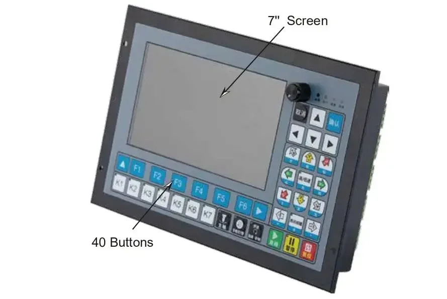 DDCS-EXPERT 3/4/5 Axis CNC Standalone Offline Controller Support Close-loop Stepper/ATC Controller Replace DDCSV3.1 MPG