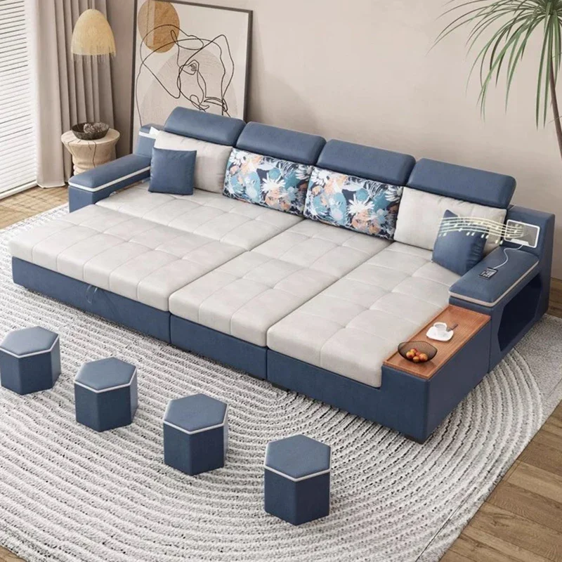 

Banken-sofá откидной большой и suave para el hogar, muebles de dormitorio modernos and impermeables, Sillón relajante, cama