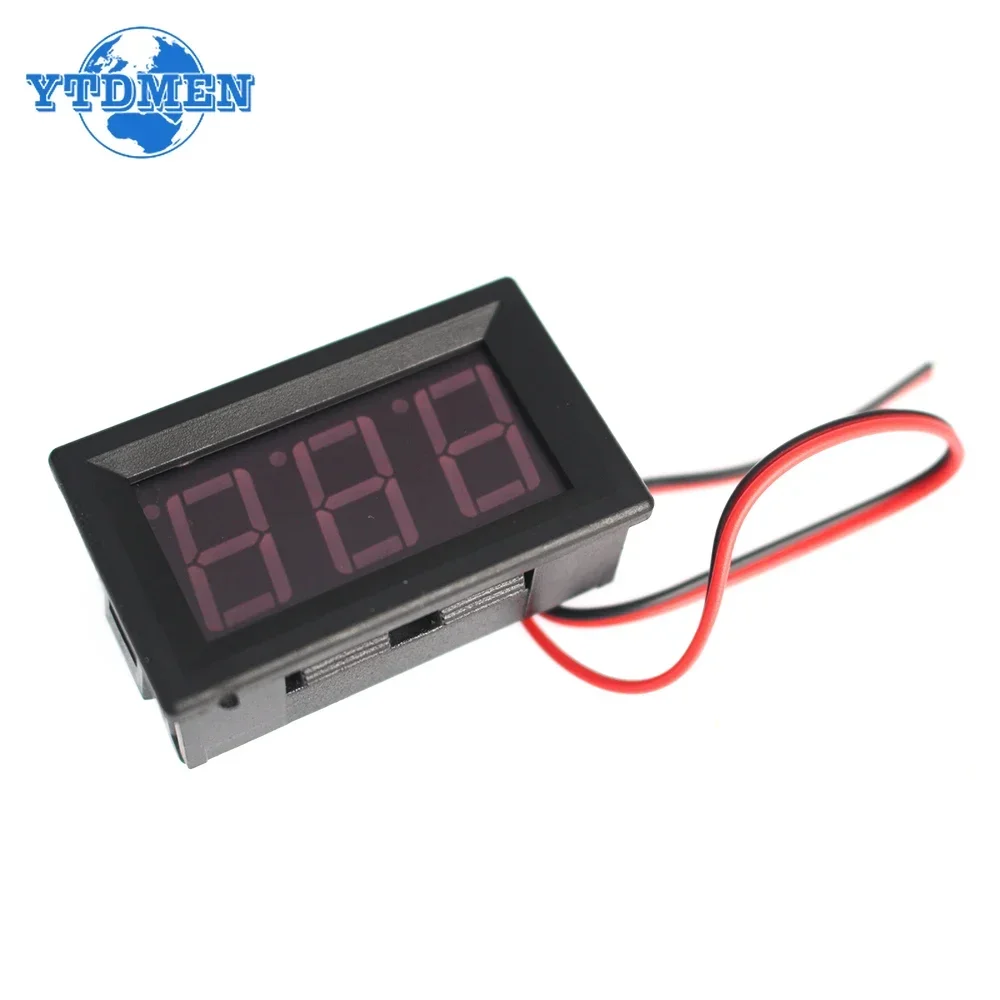 

Digital Voltmeter AC 70-500V 0.56" Digital Voltmeter Voltage Panel Meter 2 Wires 0.56 Inch Voltage Tester