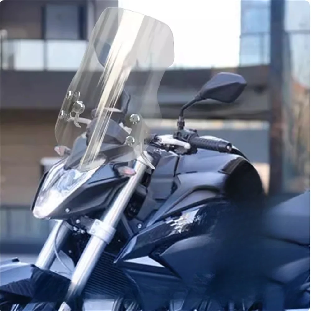 For Loncin VOGE 300R 500R 525R Special Front Windshield 300AC 500AC 525AC High Quality Windshield Modified